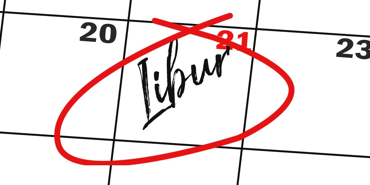 Ilustrasi hari libur